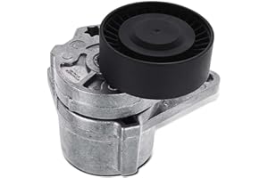 A-Premium Belt Tensioner Assembly with Pulley Compatible with Volvo C70 S40 S60 S70 S80 V40 V70 XC70 XC90, Replace# 30757057,