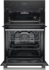Hotpoint Newstyle Electric Built In Double Oven Black Digital Display Twin Grill view 5