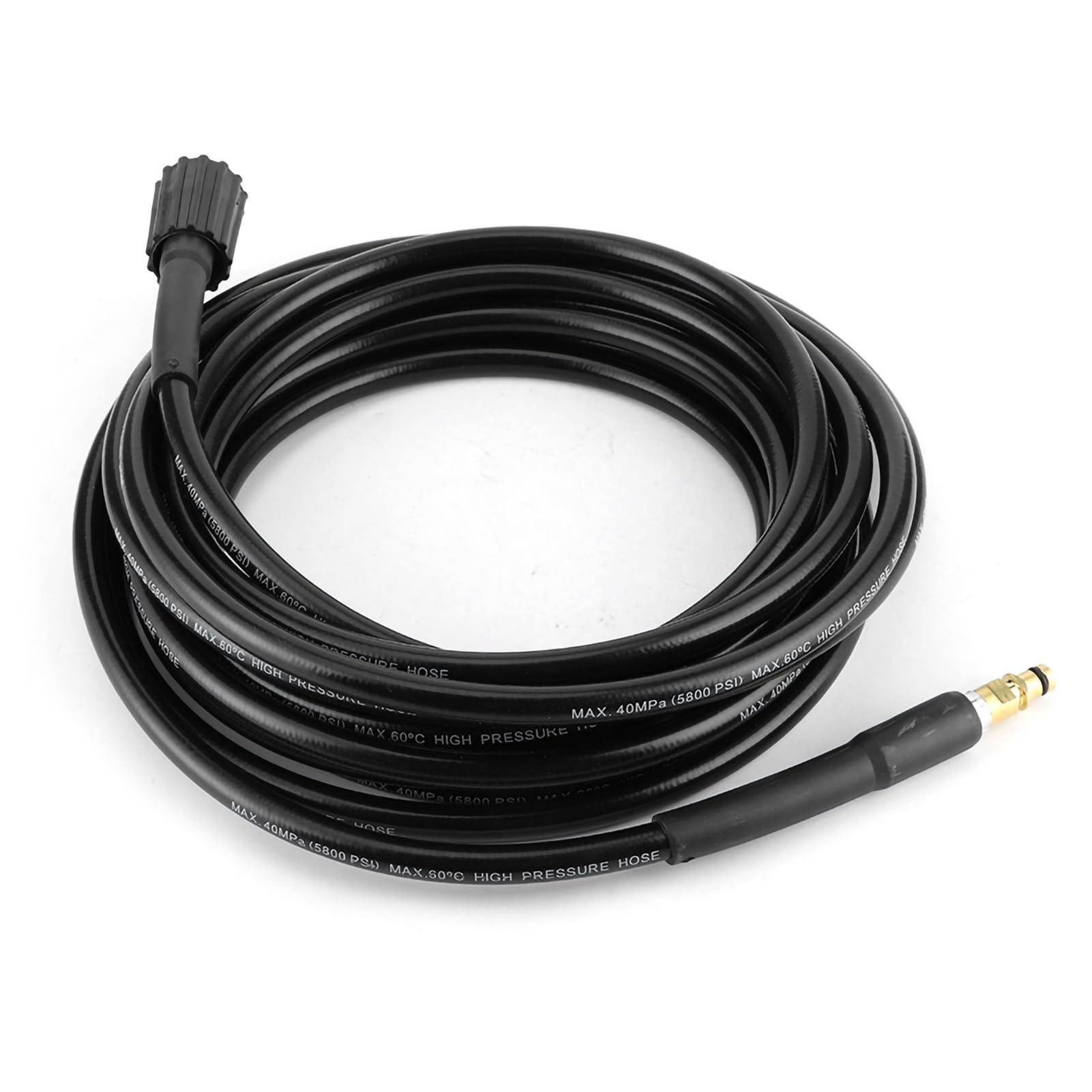 High Pressure Car Washer Hose for Karcher K2 K3 K4 K5 40MPa/5800PSI Water Cleaning Rubber Pipe (10 Meters / 32.8 Feet)