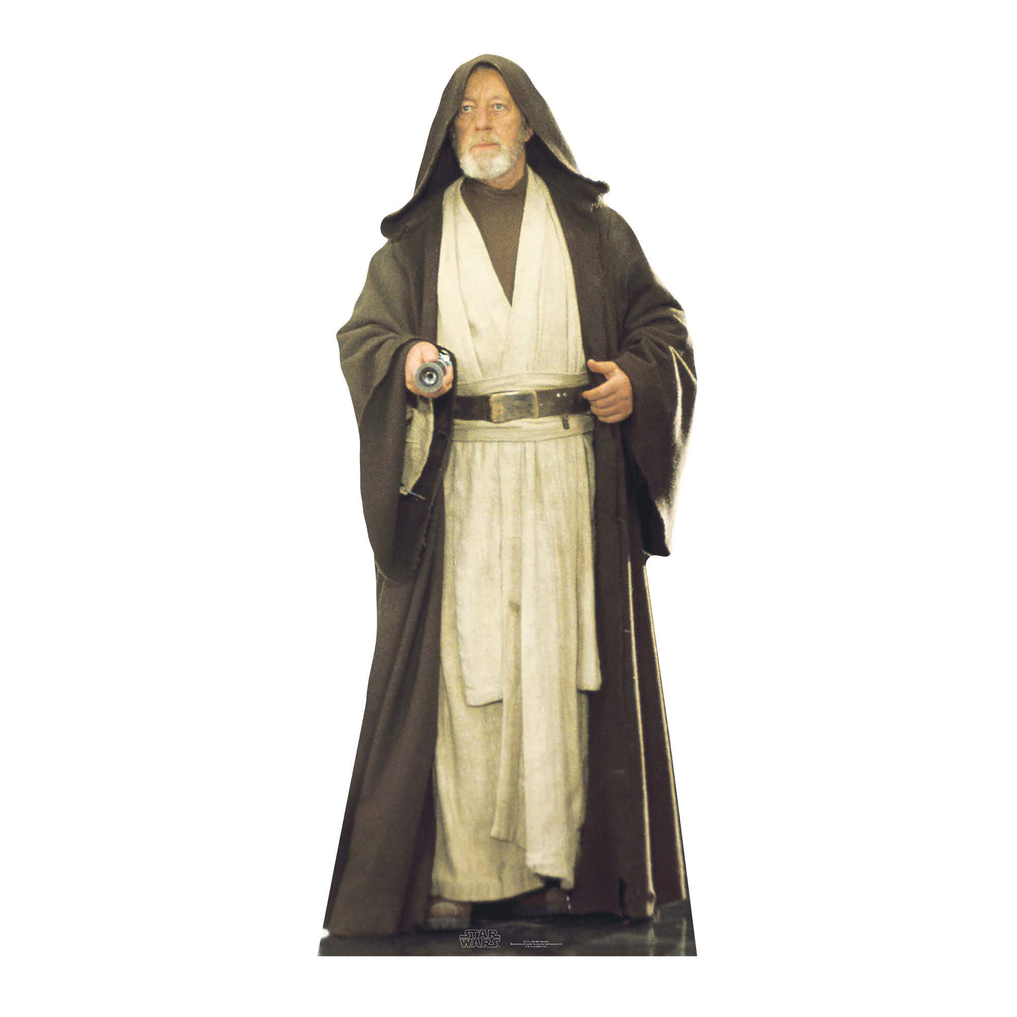 SC514 Obi Wan Kenobi (Alec Guiness) Star Wars Great fun for family, friends and fans. Height 182cm โ image 1