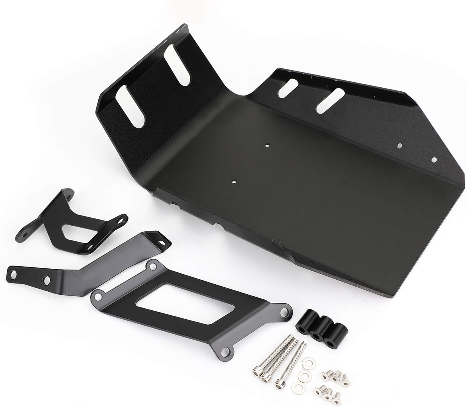 Areyourshop Black Skid Plate Engine Protection for MT-09 Tracer 900 XSR FJ-09 15-2019