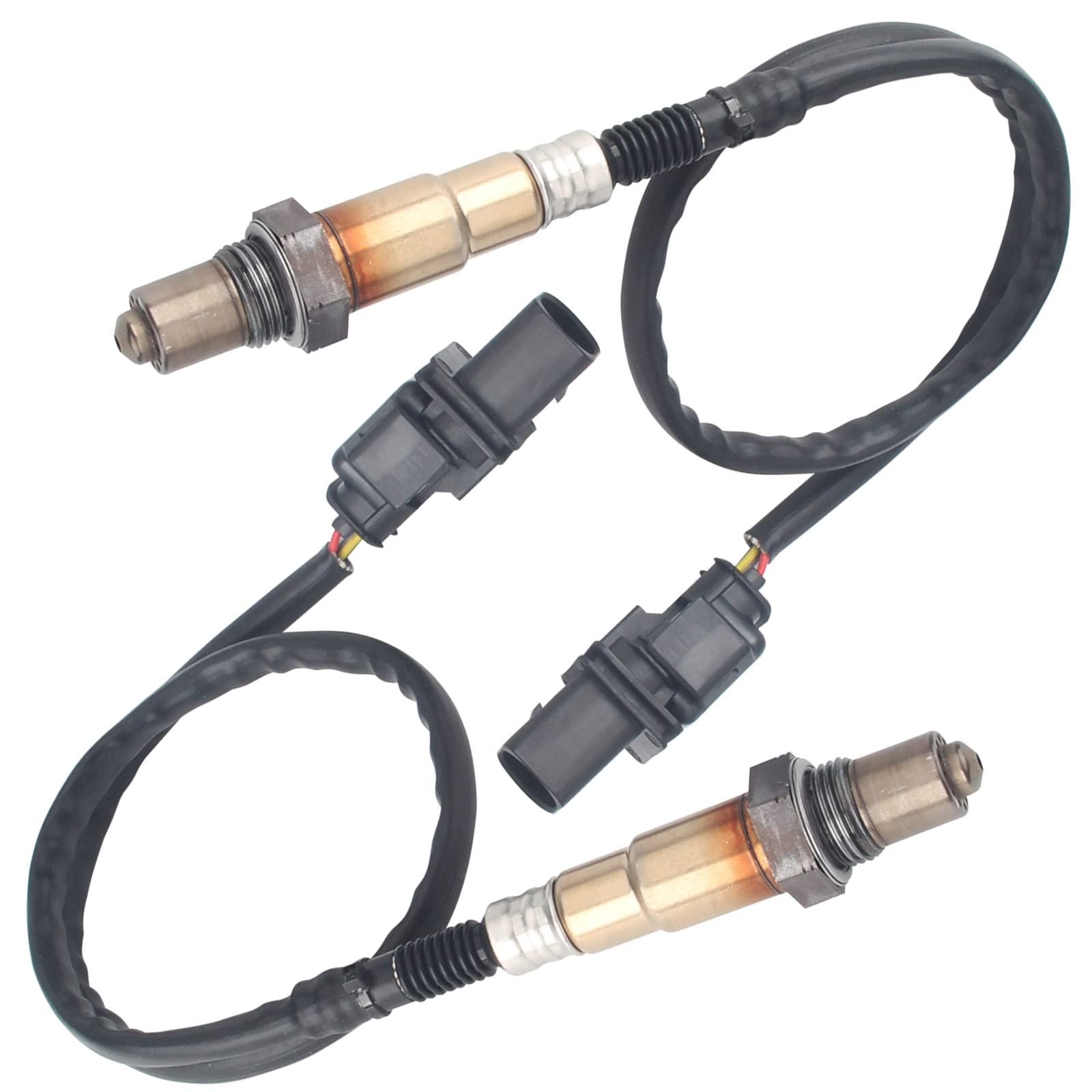 Photo 1 of DOSKJOK 234-5107 O2 Oxygen Sensor Upstream 250-25035 Compatible with Jetta Golf Passat CC A3 TT Accent Veloster Expedition Fusion MKS MKT Navigator 2Pcs