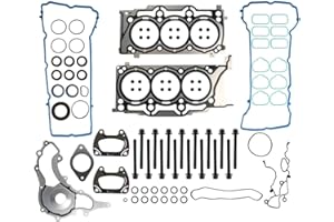 GPQ HS26541PT, ES72467 3.6 Head Gasket Set with Head Bolts fits for 2011-2016 Dodge Avenger Challenger Charger Journey Grand Caravan Durango, fits for Ram 1500, fis for Jeep Wrangler Grand Cherokee 3.6L