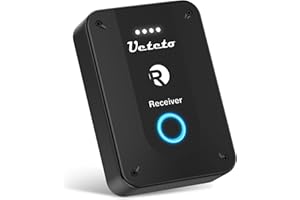 Ueteto Wireless in Ear Monitor System 2.4G Stereo IEM System with Transmitter Beltpack Receiver Automatic Pairing, for Studio, Band Rehearsal, Live Performance