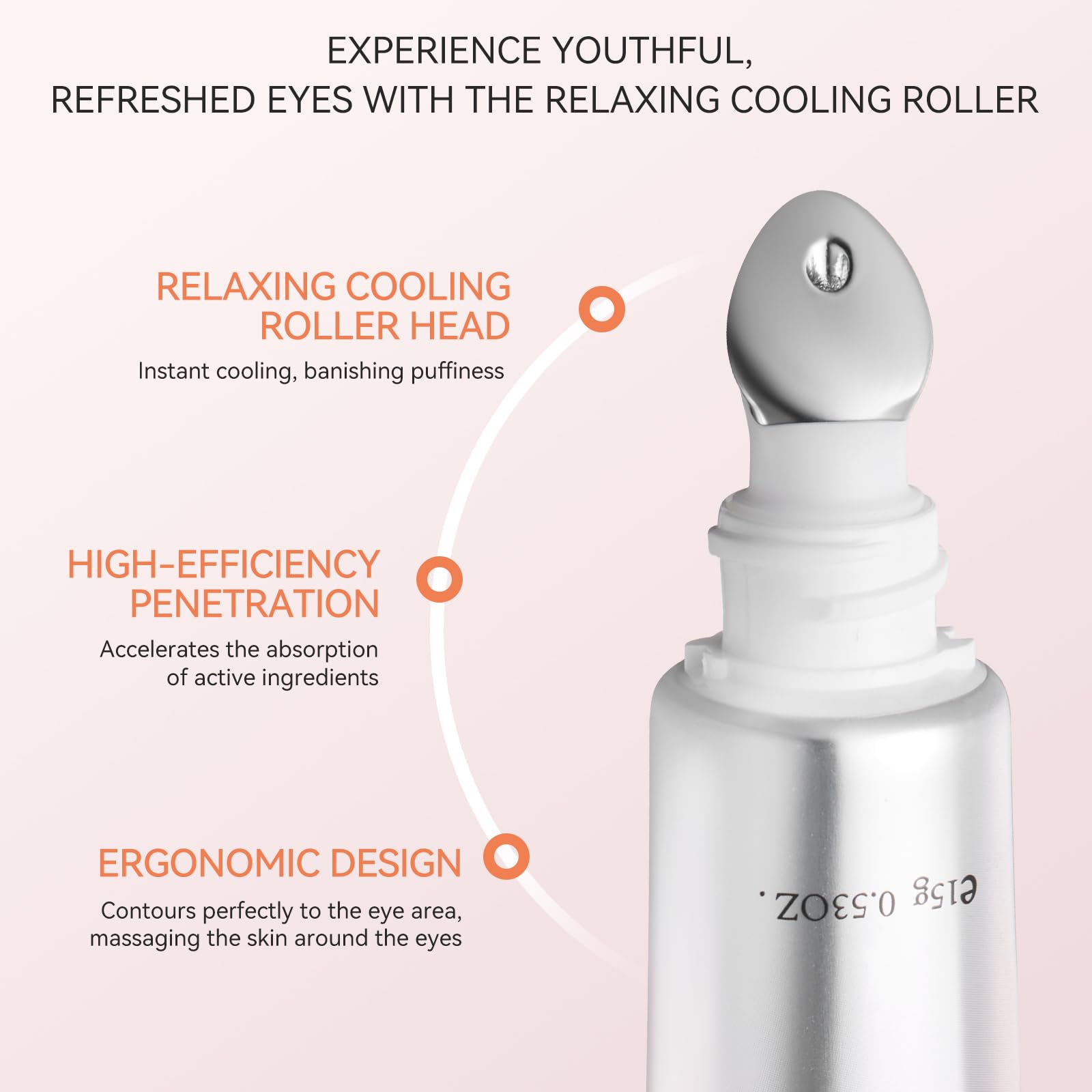 Caffeine Eye Cream(1 PACK), Eye Cream Anti Aging for Dark Circles & Puffiness, Delay Skin Aging, Brightens the Eye Contour,Eye Skin Care Suitable for Men and Women(15g/0.5oz)