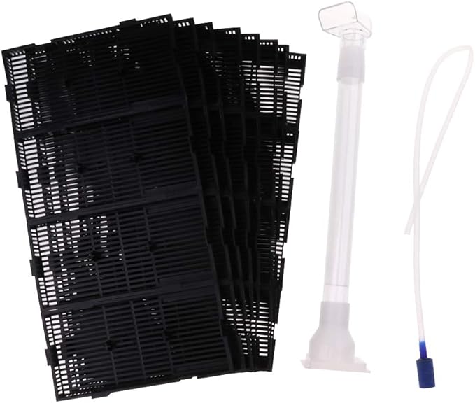 Serenable Fish Tank Undergravel Filter Board Aquarium Bottom Clapboard Filter with