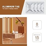 URAQT Car Air Freshener Refills 8 Pack Ocean Cologne Scent Diffuser Pads view 4