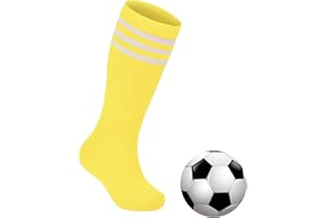 Zando Kids Soccer Socks Knee High Sock for Boys Girls Cotton Kids Youth Baseball Socks Breathable Boys Athletic Socks