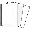 Rocketbook New Pro Monthly/Weekly Planner Page Pack | Scannable Pro Pages for To Do Lists and Agendas - Write, Scan, Erase, Reuse | 20 Sheets | Letter Size: 7.8 in x 10.5 in