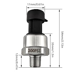 Pressure Transducer Sender Sensor with