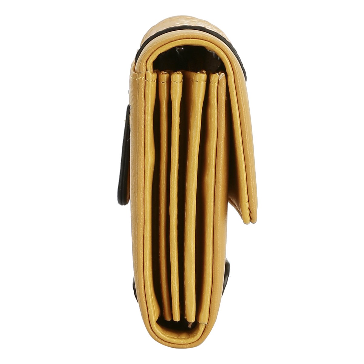 lavie roma women's clutch (ocher)