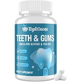 Gum Repair for Receding Gums &ndash; Advanced Formula | 3B CFU Oral Probiotics, Vitamins D3, K2 &amp; C | Supports Tooth Remineralization, Oral Balance &amp; Fresh Breath | 120 Capsules