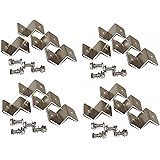 (4 Sets) Solar Panel Z Bracket Mount Mounting Set RV Boat Off Grid