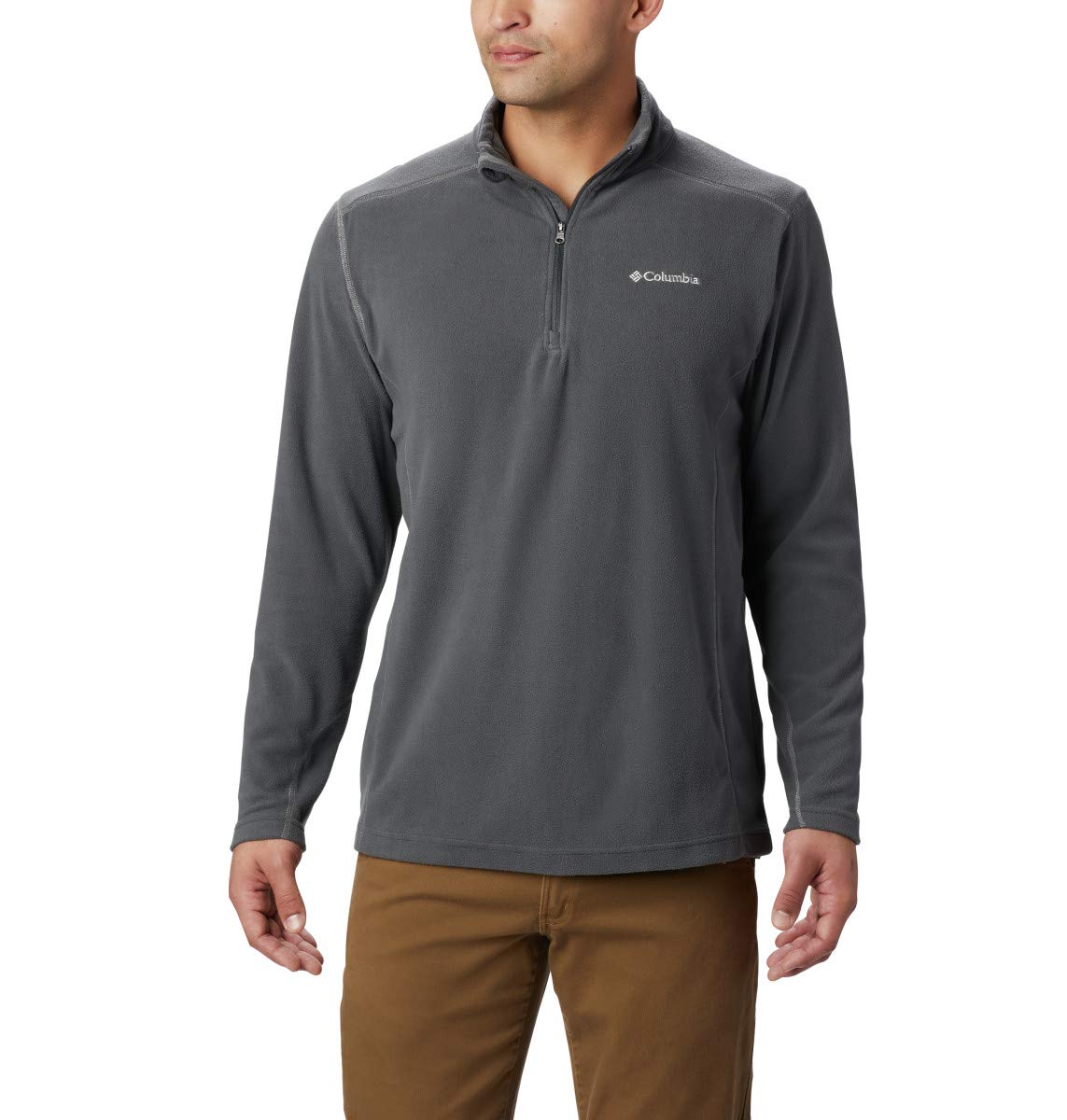 columbia men's quarter zip pullover