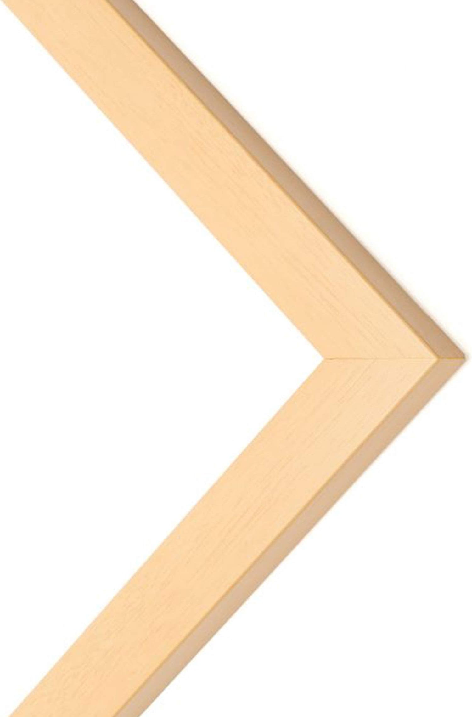 Simple Natural Wood Finish Business/Cosmetology License Frame - 8.5 x 3.5 inches