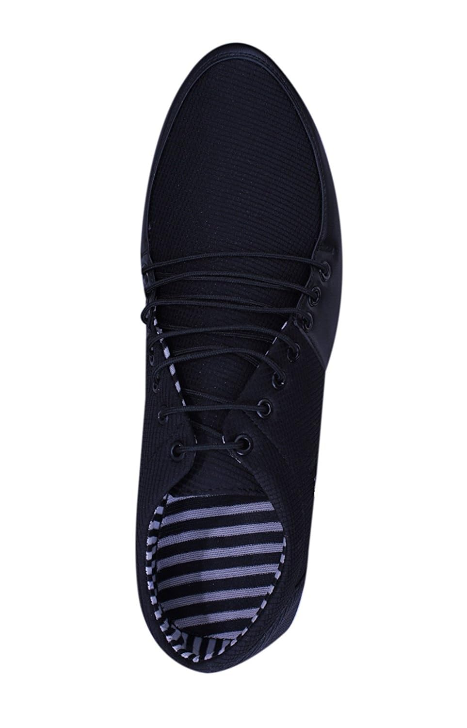 esense men's blue black synthetic casual shoes