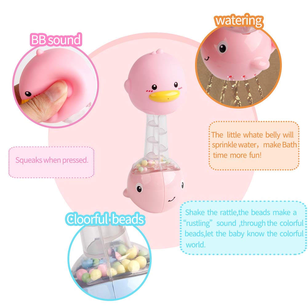 フロートとスクイーク 子供用 ベビーラトル 2個 おもちゃ 赤ちゃんのお風呂用おもちゃ B07gr2pbq2 Pengpo ラバーダック がらがらラトル 殿堂 フロートとスクイーク 子供用 ベビーラトル 2個 おもちゃ 赤ちゃんのお風呂用おもちゃ B07gr2pbq2 Pengpo ラバーダック がらがらラトル 殿堂