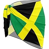 Annejudy Sarong Wrap Coverups for Women Beach Bikini Quick Dry Cover Up Soft Sheer Chiffon Short Skirt One Size, Easy to tie