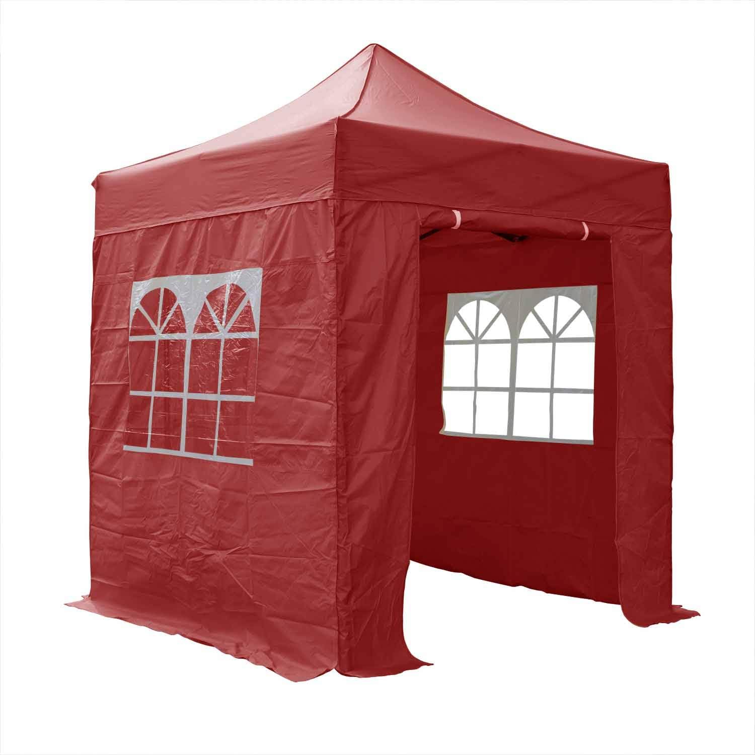 AIRWAVE Gazebo Four Seasons Essential Pop Up with Sides Waterproof 2 x