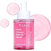 TIAM PDRN Collagen Glow Up Serum, Pink Capsule Serum, Camelia PDRN, Peptide, Plumping & Firming, Korean Skincare | 1.01 fl.oz.