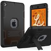 Puxicu Case for iPad mini 5, iPad mini 4 Case (Old Model), Heavy Duty Rugged Protective, Cover for 7.9 inch iPad mini 4th&amp;5th, Black