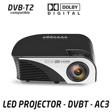 Proyector FULLHD Cine en casa portatil con TDT Unicview SG100 ...