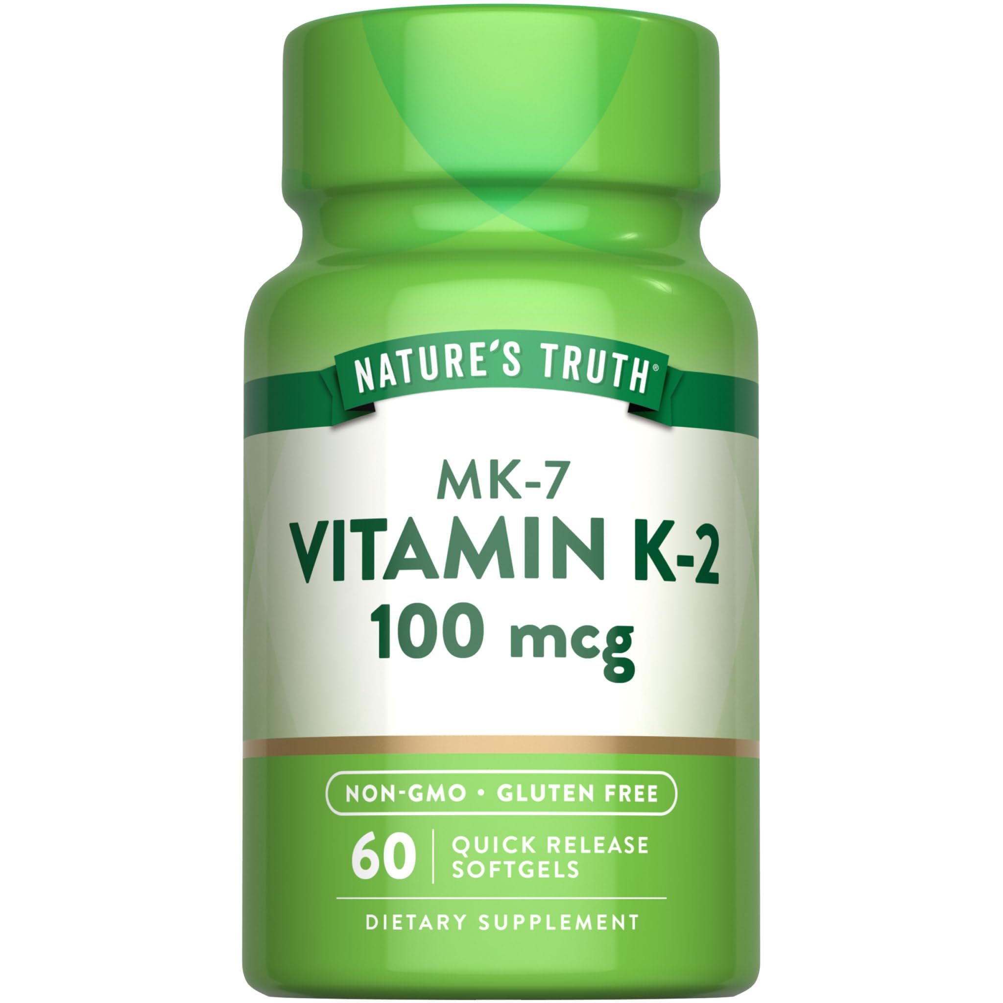 MK-7 Vitamin K-2 100 mcg