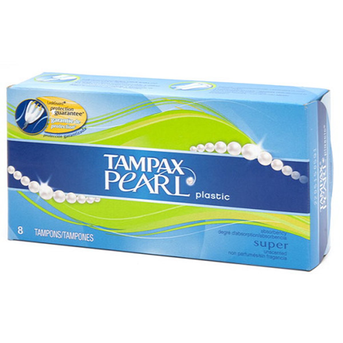 Tampax Pearl, Tampons Super Unscented, Count 1 Feminine