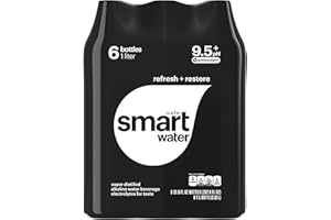 Smartwater alkaline with antioxidant 1L 6pk
