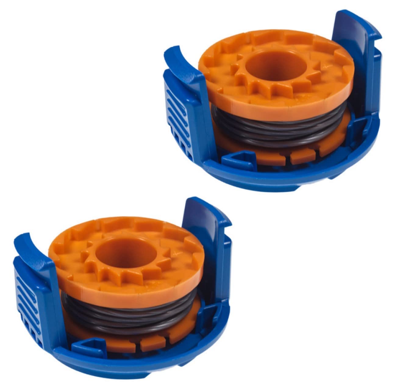 FIND A SPARE 2pcs Line Spool Cover 2.5m for MACALLISTER MGTP18Li MCGREGOR 250w MET2523 (754/9540) QUALCAST YT7403-08, GTLi20 TITAN TT1549GTM Strimmer Trimmer
