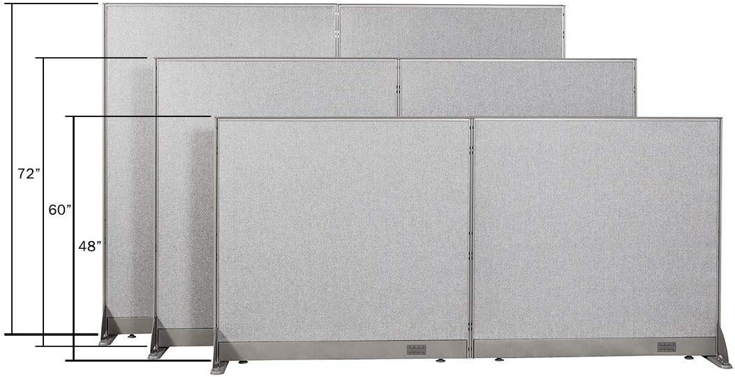 GOF Office Partition Single Panel (24w x 60h): Furniture & Decor