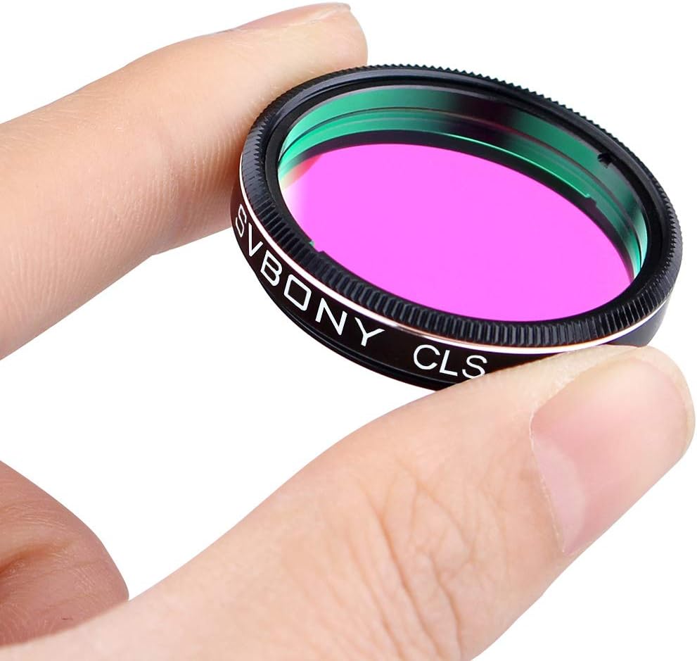 Svbony Telescope Filters, CLS Filter 1.25‘’ H-Alpha OIII SII, Reduce Light Pollution, 95% transmission - Image 3