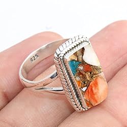 Solid 925 Sterling Silver Ring For Womens Genuine