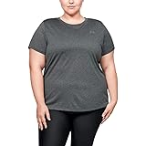 Under Armour Women's UA Tech Short Sleeve 1X Gray