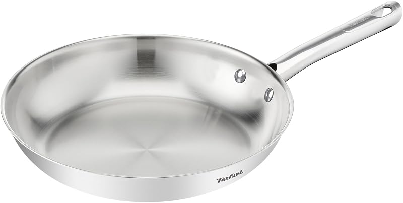 - Duetto On Poêle de qualité supérieure - Base épaisse - 28cm - Inox