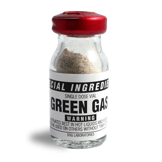Special Ingredients Prank & Revenge Green Gas Fart Inducer Powder
