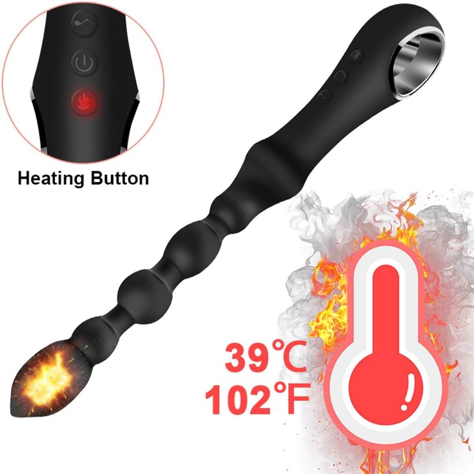 HFDSH Búțț Plǎy Plúġ for Men Woman Large Vìbrǎnț Mǎsșǎger Pròștǎtę Mǎssǎging Tòy Male Wireless Vìbrǎțòr Mǎsșǎrgęr for Men Vìbrǎnțing Silicone Mǎssǎge Electric 10 Speeds Víbrántor