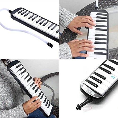 Melodica Keyboard Wind Instrument with Mouthpiece (32Keys) Beginners