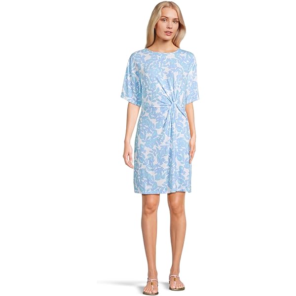 Lilly Pulitzer Bingham Midi Dress Prism Blue Good Greef Engineered