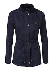 J. LOVNY Women's Versatile Military Anorak Jacket