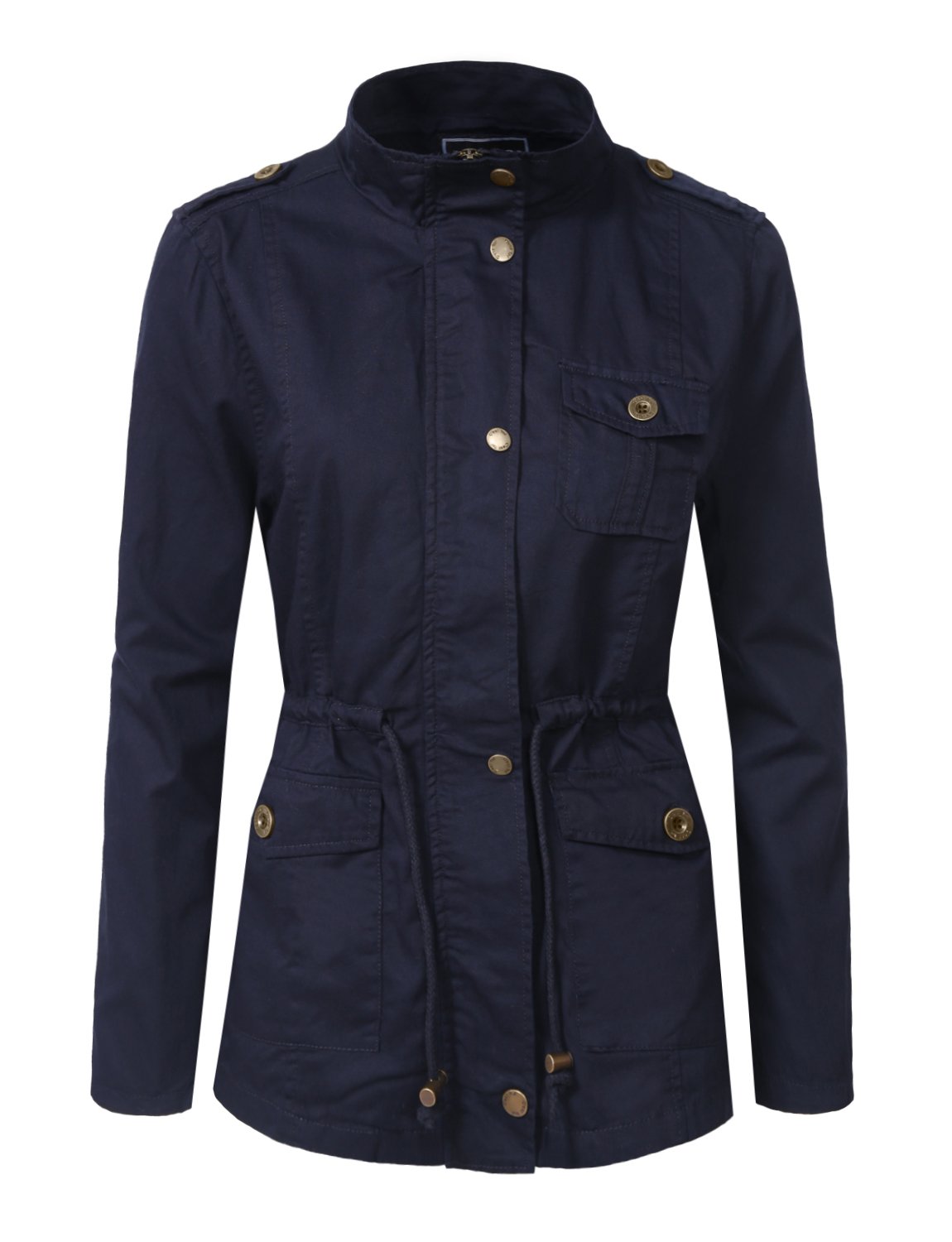 J. LOVNY Women's Versatile Military Anorak Jacket
