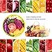 Salad Cutter Bowl,Cut Vegetables And Fruit Salads Easy, Salad Ready in 60 Seconds(all green)