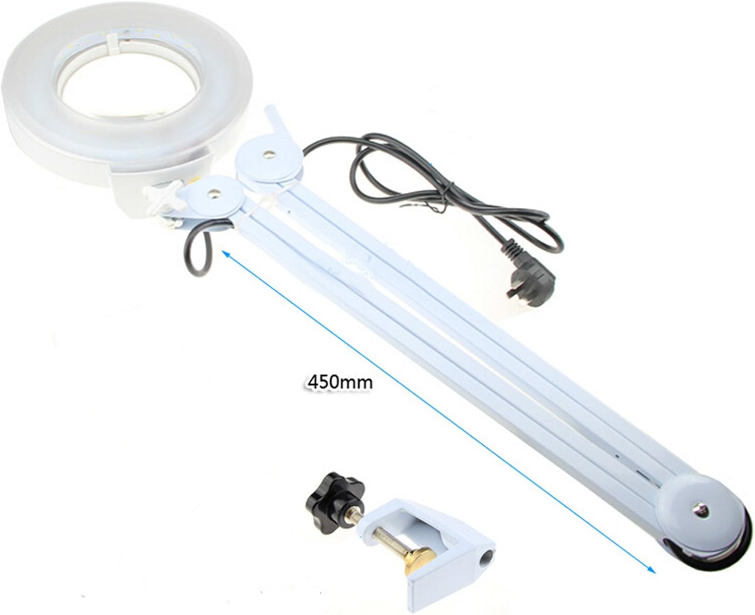 table mounted magnifying glass