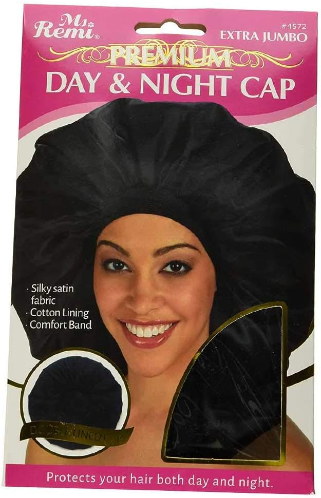 Ms.Remi Deluxe Extra Jumbo Day and Night Cap : Swim Caps : Beauty