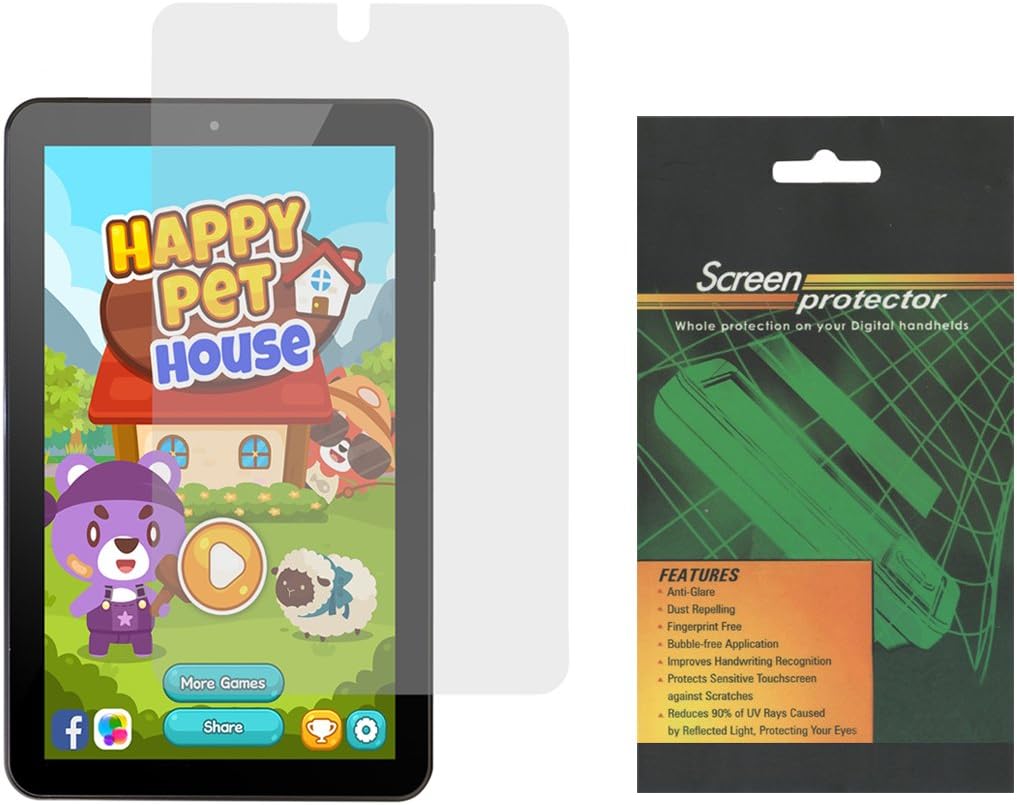 Insignia Flex 8" NS-P08A7100 Tablet Screen Protector Film, iShoppingdeals Ultra HD Crystal Clear Screen Protector Film Guard for Insignia Flex 8" NS-P08A7100 Tablet 2016 Release - 2pcs