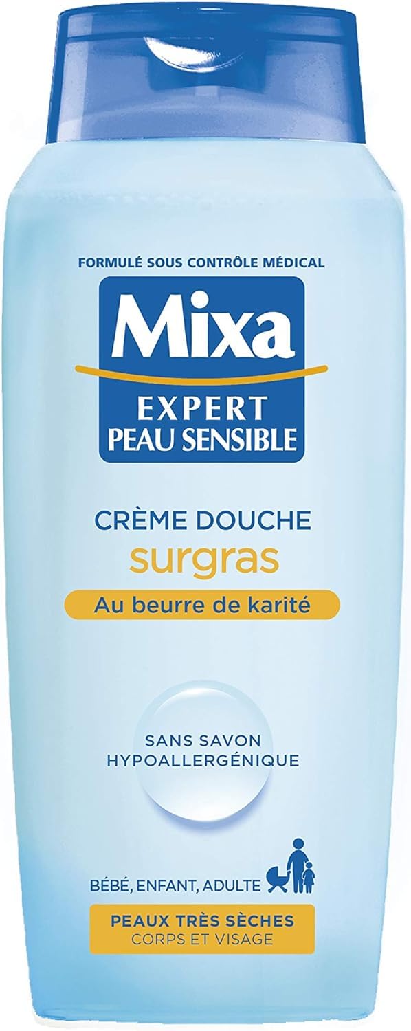 Mixa Expert Sensitive Skin Shower Cream with Shea Butter