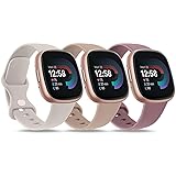 3 PACK Sport Band Compatible with Fitbit Sense 2