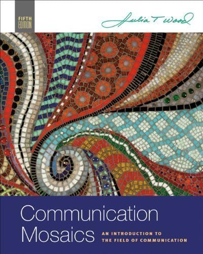 Amazon.com: Communication Mosaics: An Introduction to the Field of