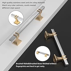 Lepatape 25 Pack 3 Inch Cabinet Pulls Brushed