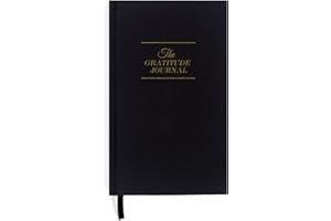 ZICPERY The Gratitude Journal - for More Mindfulness, Happiness, Positive Vibes, Affirmations, Productivity, and Self Reflection -Undated Daily Journal